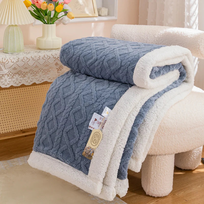 Luxurious Sherpa Fleece Blanket