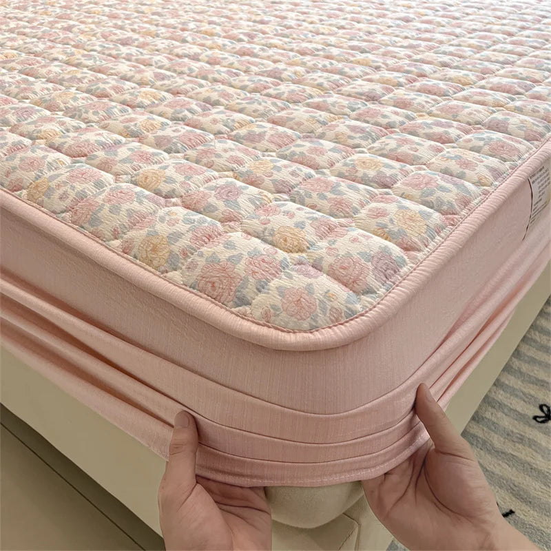 Waterproof Anti-Mite Fitted Mattress Protector