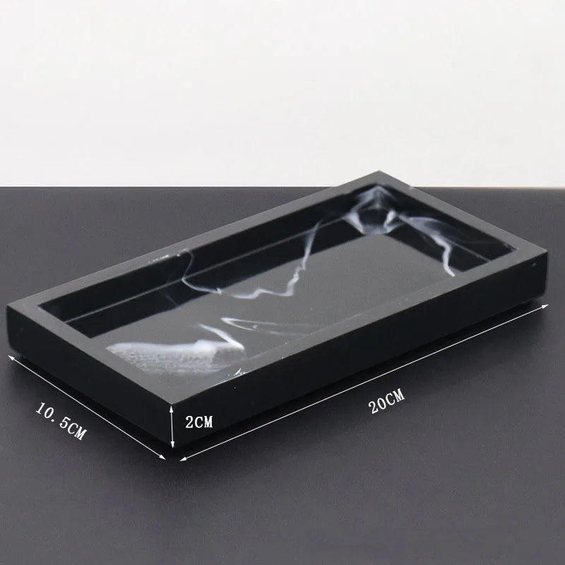 Marble Resin Storage Tray