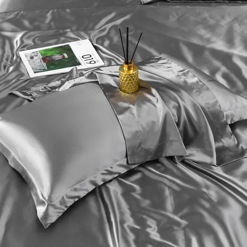 Premium Solid Satin Pillowcase