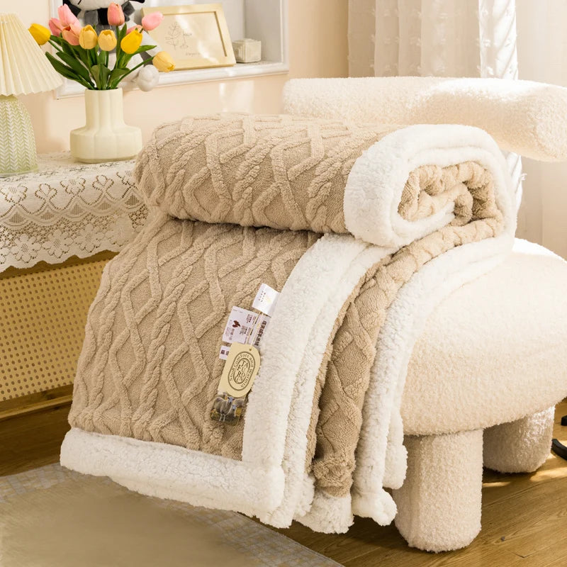 Luxurious Sherpa Fleece Blanket