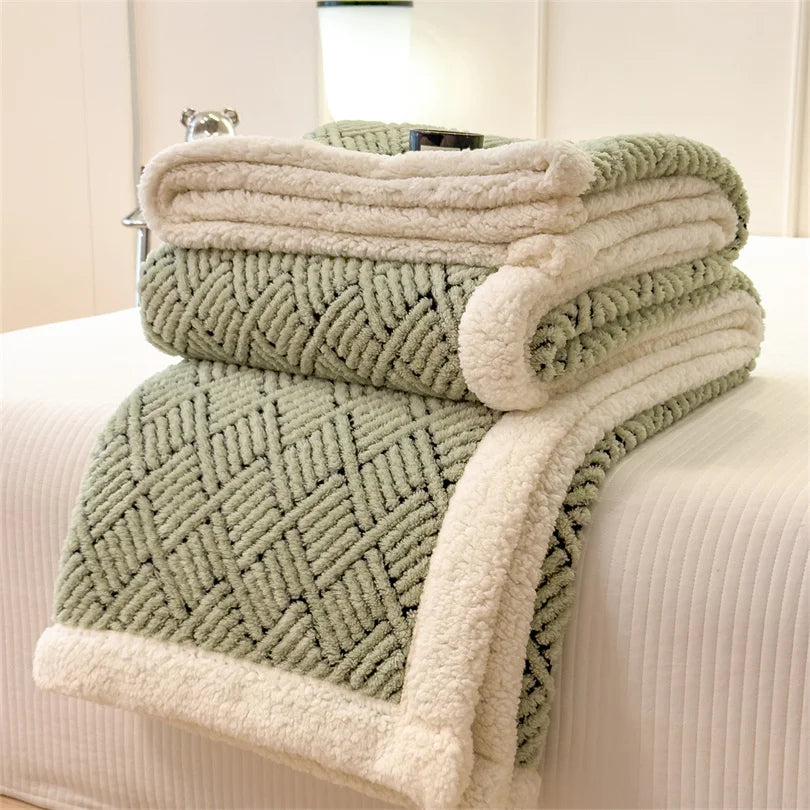 Luxury Double Layer Fleece Blanket