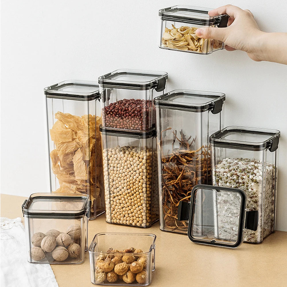 Premium Airtight Kitchen Storage Jars