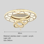 Luxury Crystal LED Ceiling Chandelier