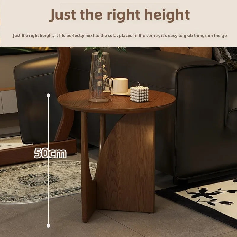 Nordic Solid Wood Round Table