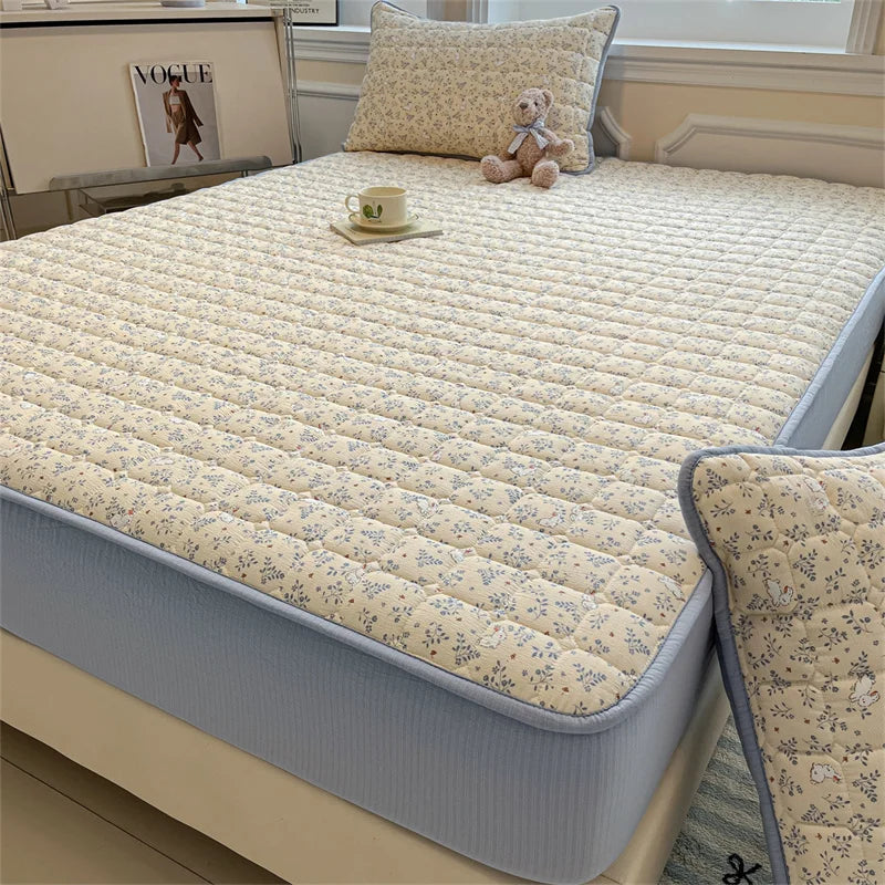 Waterproof Anti-Mite Fitted Mattress Protector