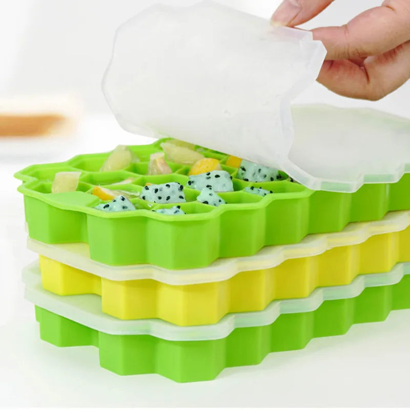 Silicone Honeycomb Ice Cube Trays