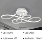 Modern LED Smart Ceiling Chandelier