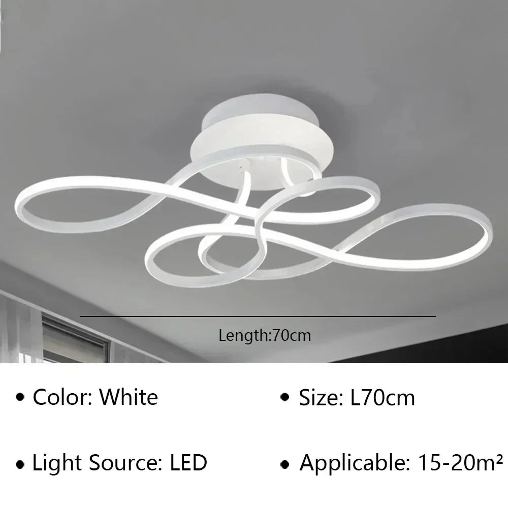 Modern LED Smart Ceiling Chandelier