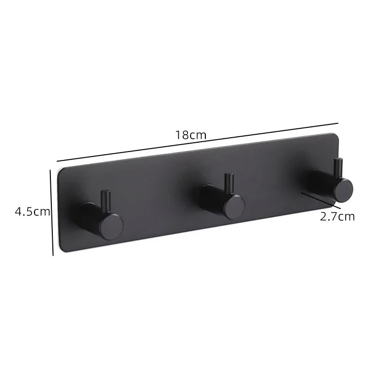 Rustproof 3M Stainless Wall Hooks