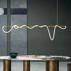 Modern Minimalist Hose Chandelier
