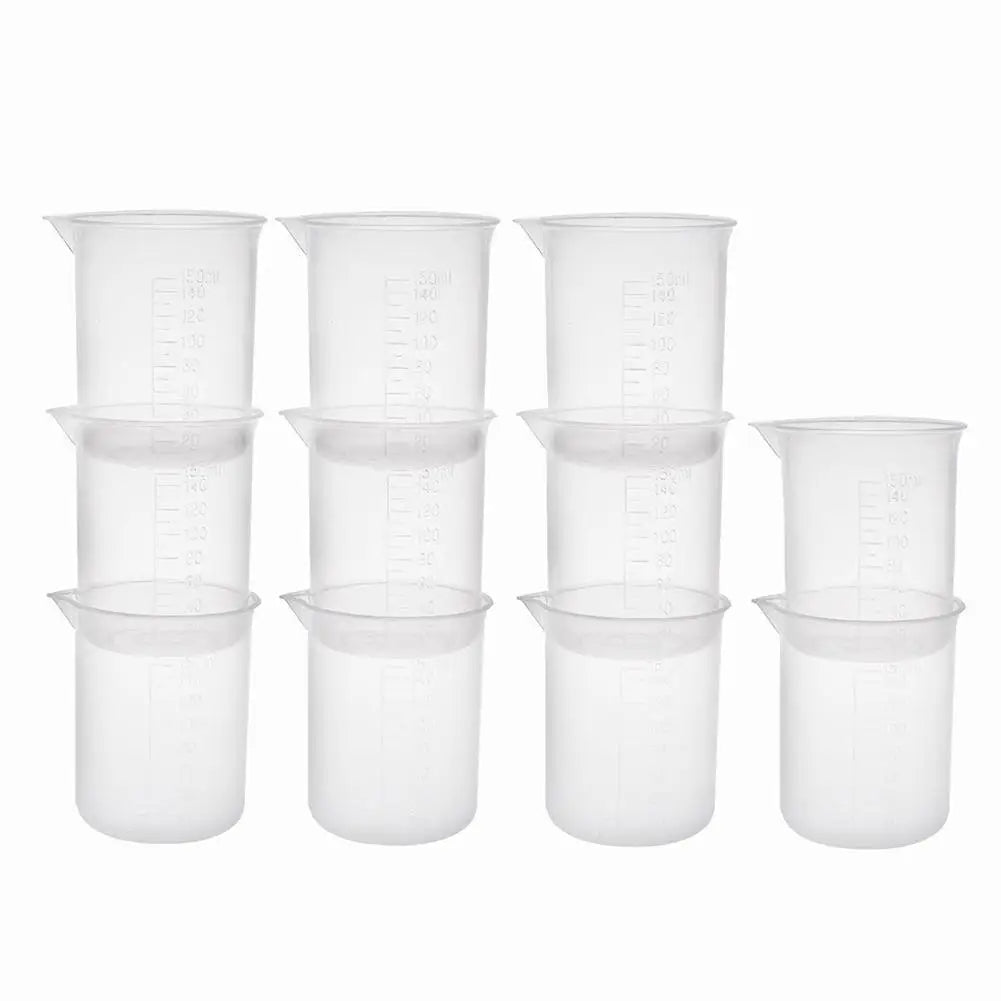BPA-Free Clear Non-Drip Measuring Cups