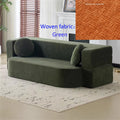 Compact Fabric Sofa Bed