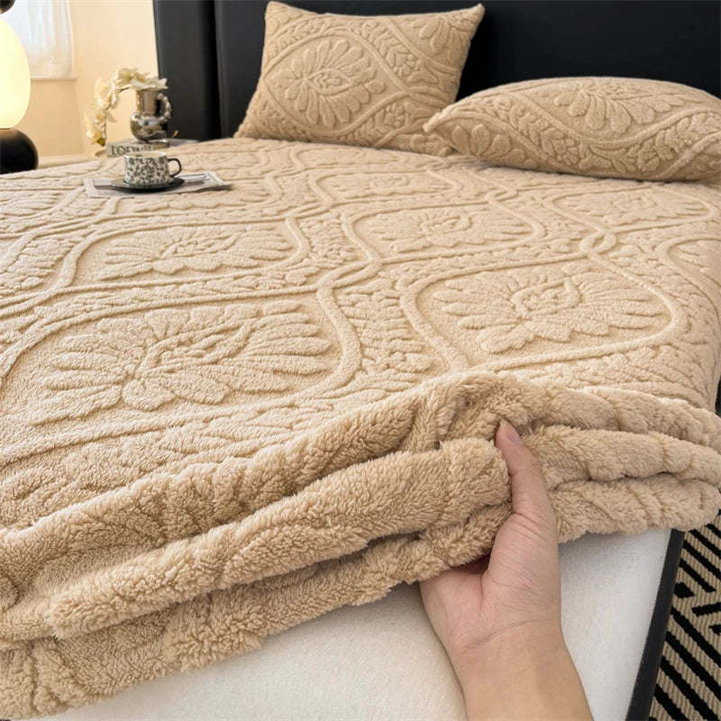 Warm Thermal Fleece Fitted Sheet
