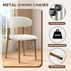 Modern Fabric Upholstered Dining Chairs