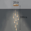 Modern Crystal Staircase Chandelier