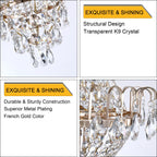 Luxury Crystal Copper Chandelier