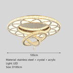 Luxury Crystal LED Ceiling Chandelier