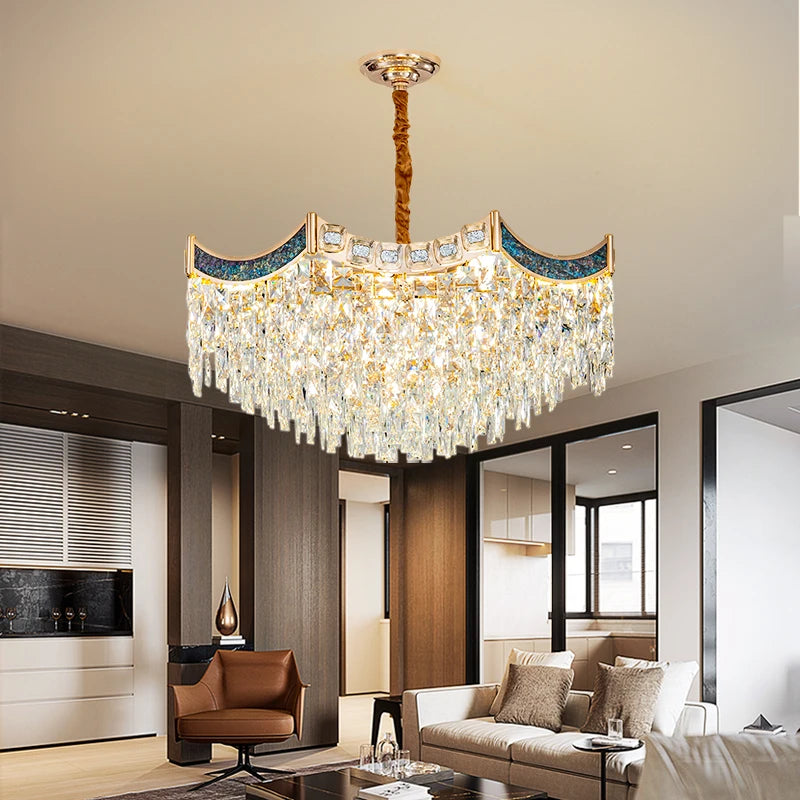Elegant Crystal Chandelier Designer Light