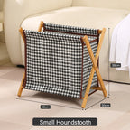 Foldable Bamboo Laundry Basket Organizer