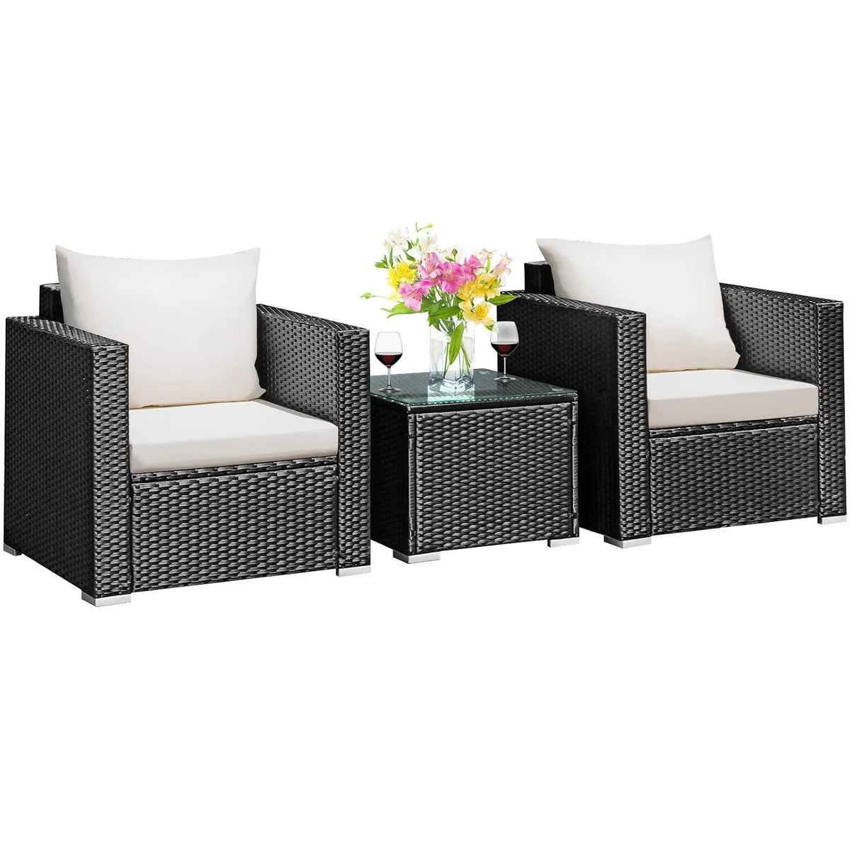 Premium Rattan Patio Set