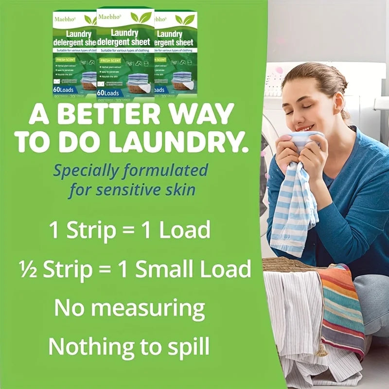 Ultra Cleaning Laundry Sheets Fresh