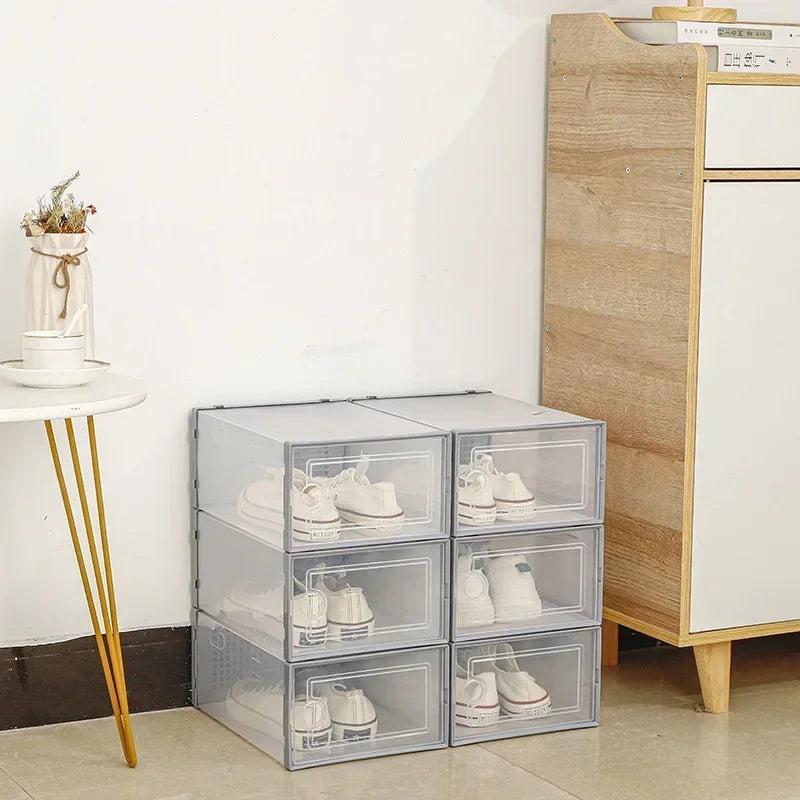 Clear Stackable Shoe Organizer