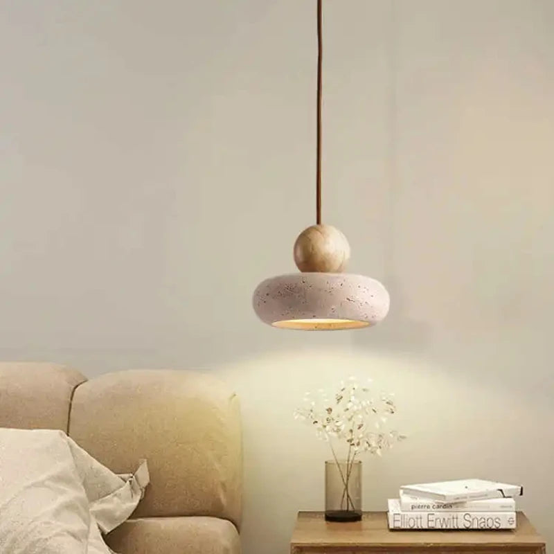 Natural Agate Stone Pendant Light