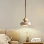 Natural Agate Stone Pendant Light
