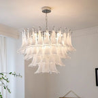 Clear Glass Pendant Chandelier