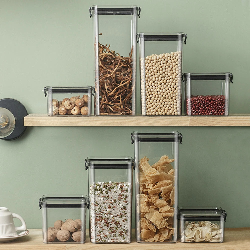 Premium Airtight Kitchen Storage Jars