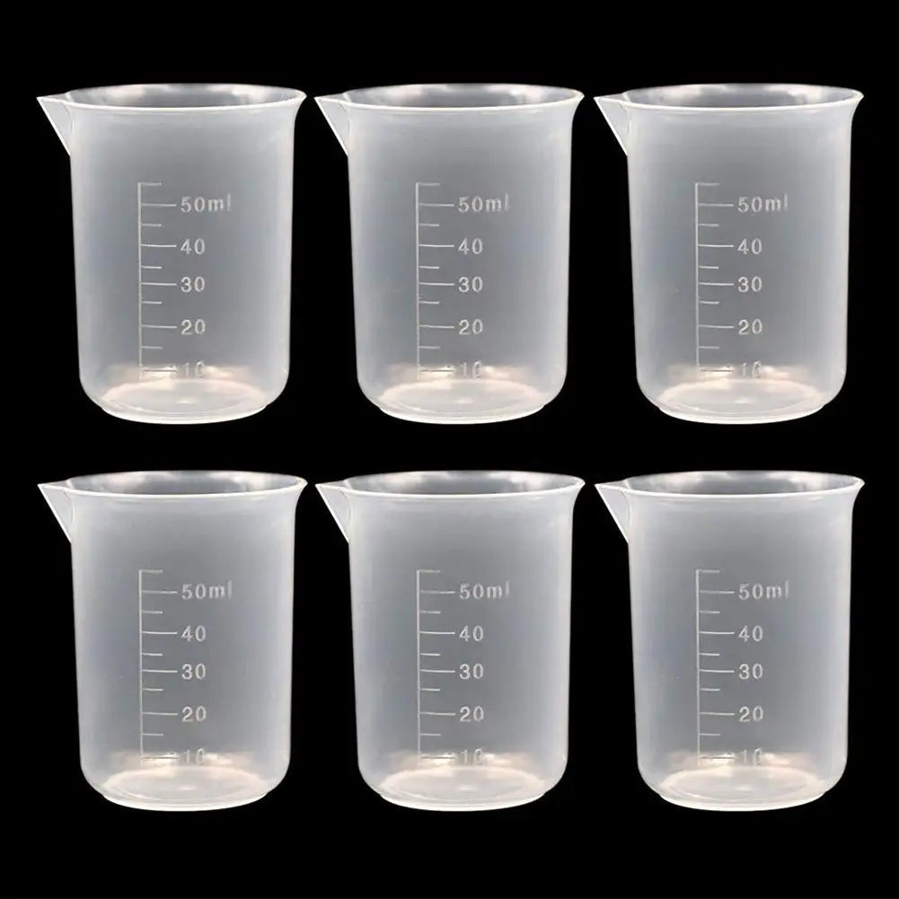 BPA-Free Clear Non-Drip Measuring Cups