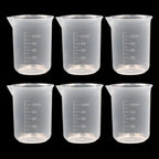 BPA-Free Clear Non-Drip Measuring Cups