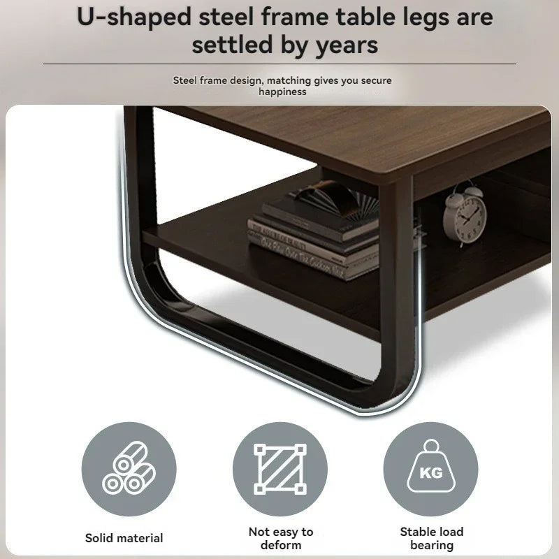 Minimalist Rectangular Coffee Table