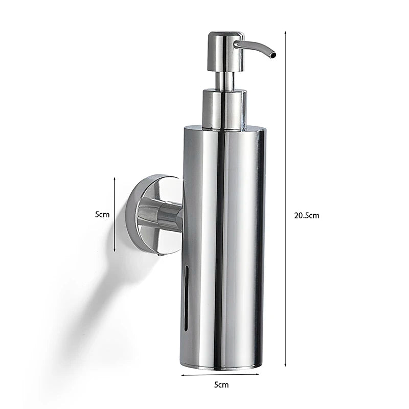 Glass Wall Mounted Soap Dispenser
