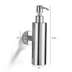 Glass Wall Mounted Soap Dispenser
