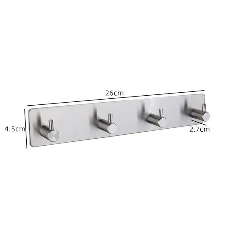 Rustproof 3M Stainless Wall Hooks