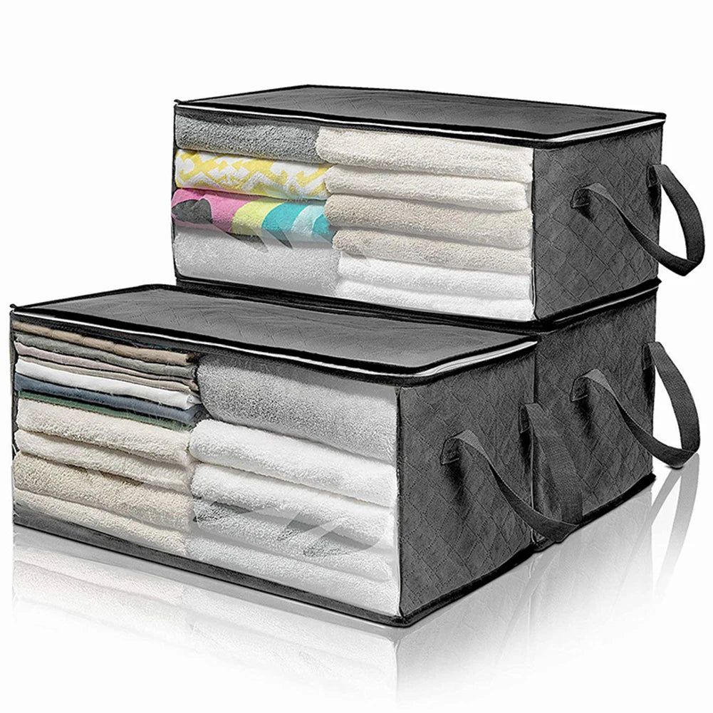 Large Clear-Window Storage Bag