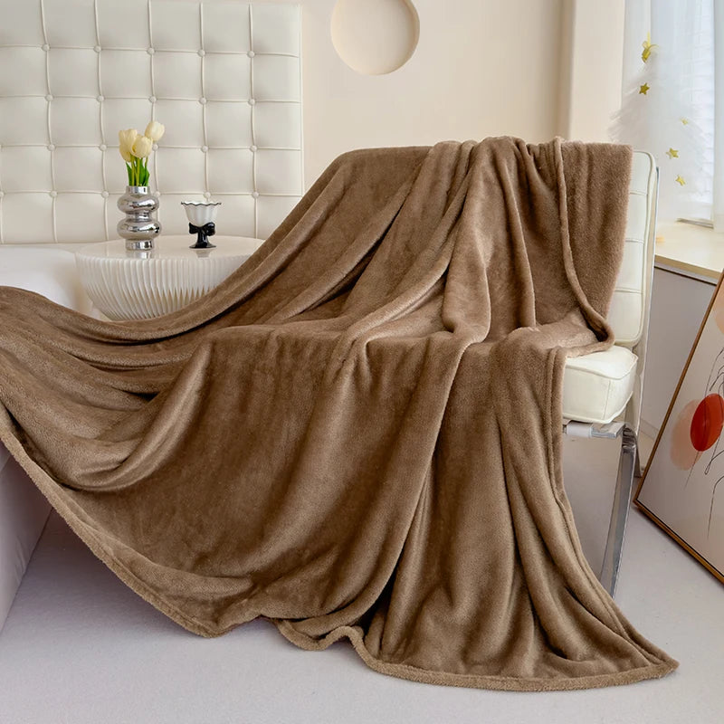 Ultra Plush Microfleece Throw Blanket