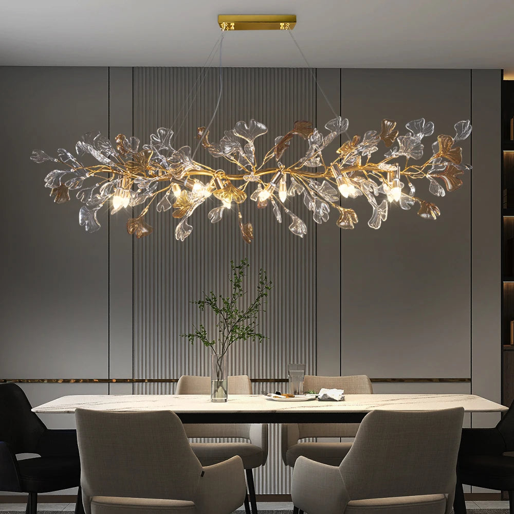 Nordic Glazed Glass Chandelier