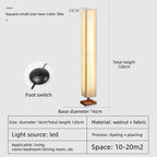 Zen Walnut Floor Lamp