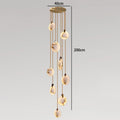 Modern LED Marble Pendant Chandelier