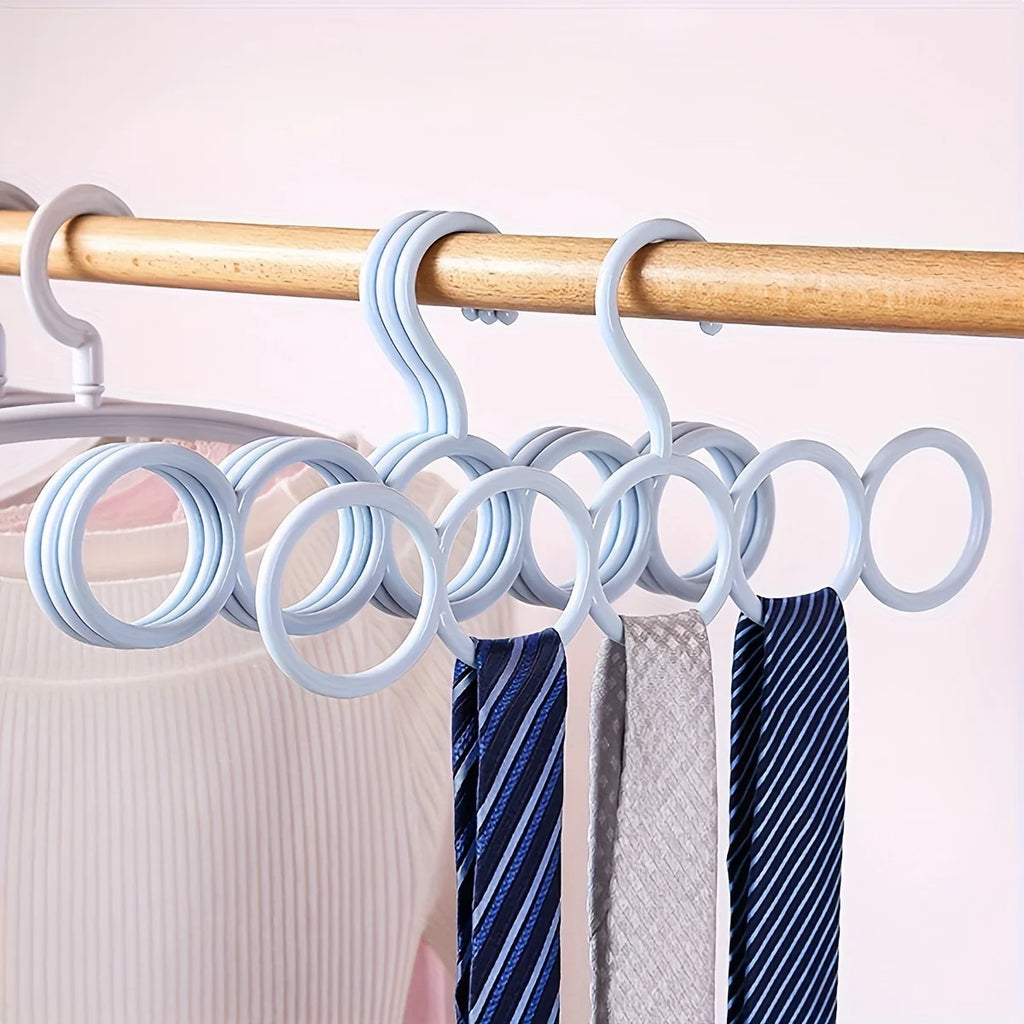 Five-Ring Multi-Function Closet Hanger