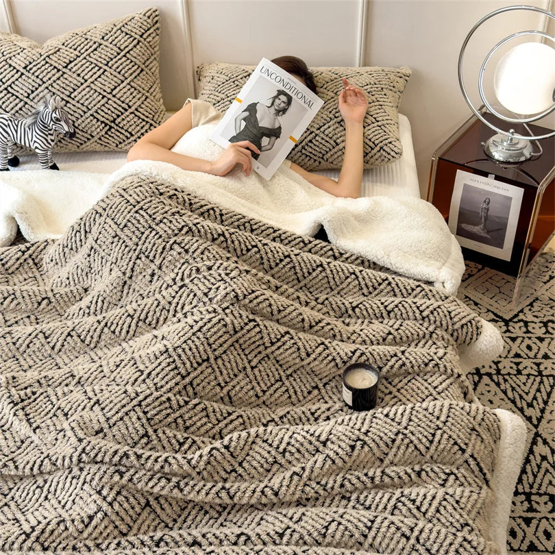 Luxury Double Layer Fleece Blanket