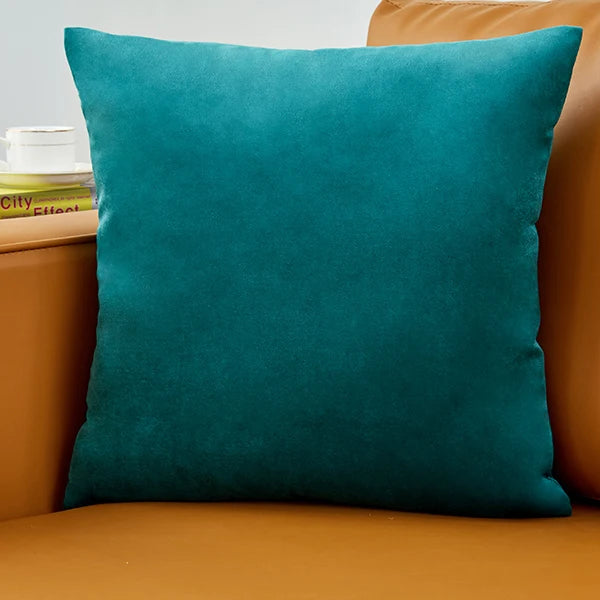 Plush Velvet Sofa Cushion Cover