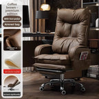 Ergonomic Executive Leather Office Chair