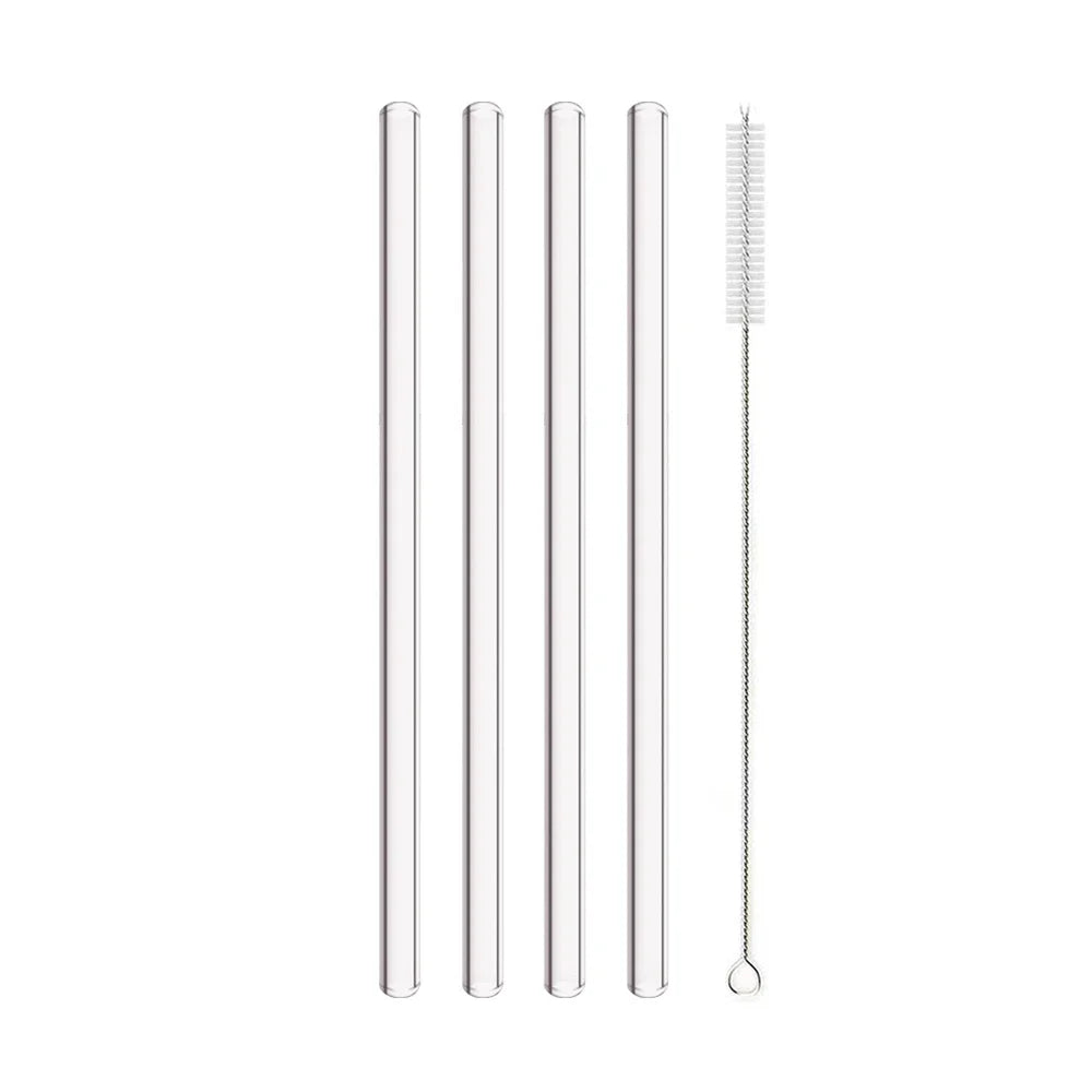 Premium 8mm Borosilicate Bubble Straws