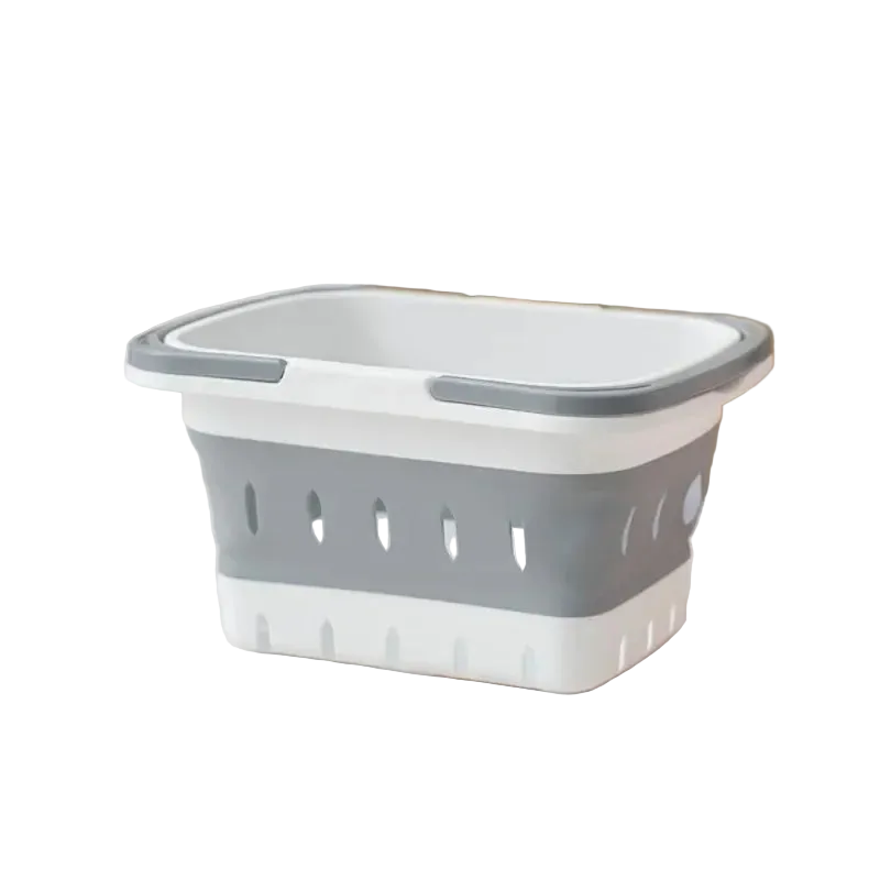 Space-Saving Collapsible Laundry Basket