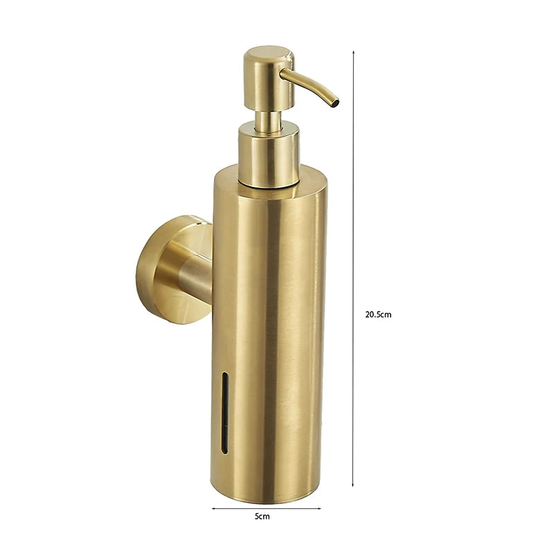 Glass Wall Mounted Soap Dispenser