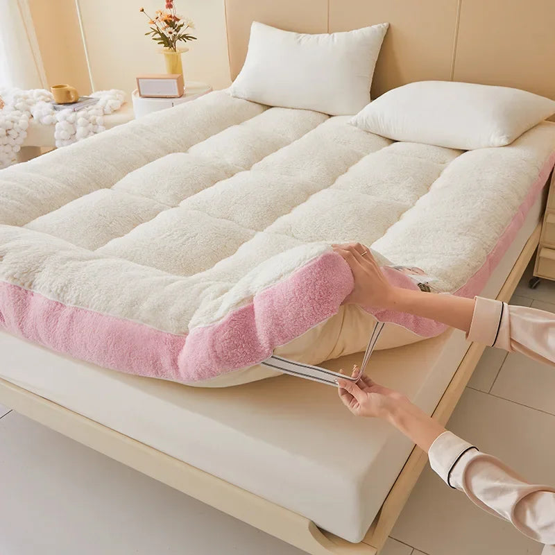 Plush Fleece Mattress Topper